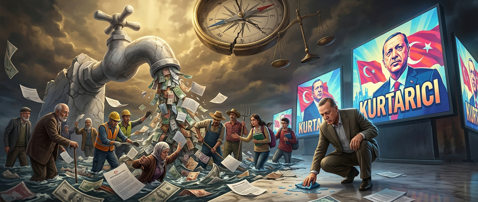 YANGINI ÇIKARIP İTFAİYECİLİK TASLAYAN SİYASET: AKP REJİMİ
